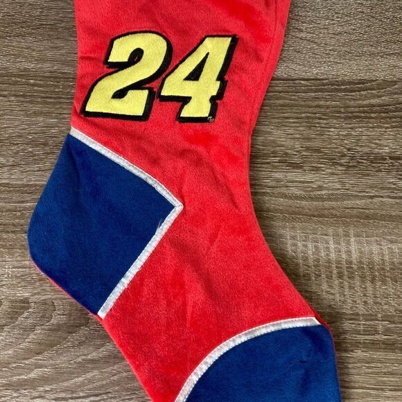 Jeff Gordon Christmas Stocking #24 Nascar Holiday Team Car New Red Racing - Picture 5 of 11